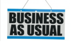 Business as Usual