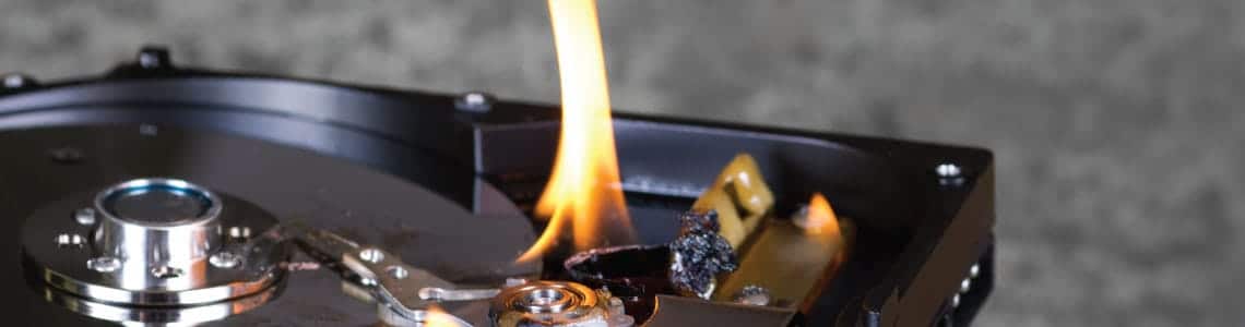 Commercial fire